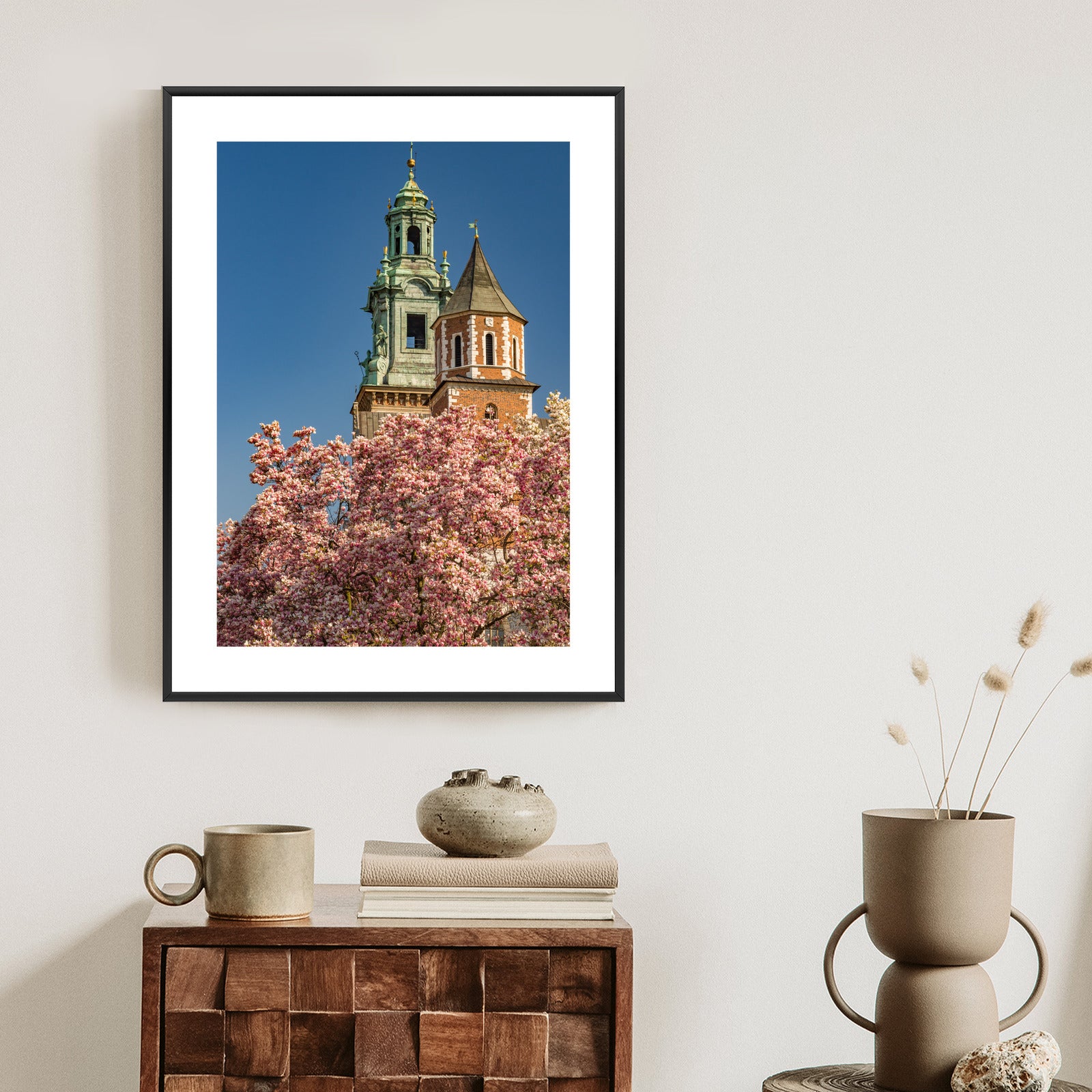 Plakat Katedra Na Wawelu W Krakowie Rama Aluminiowa Kolor Czarny