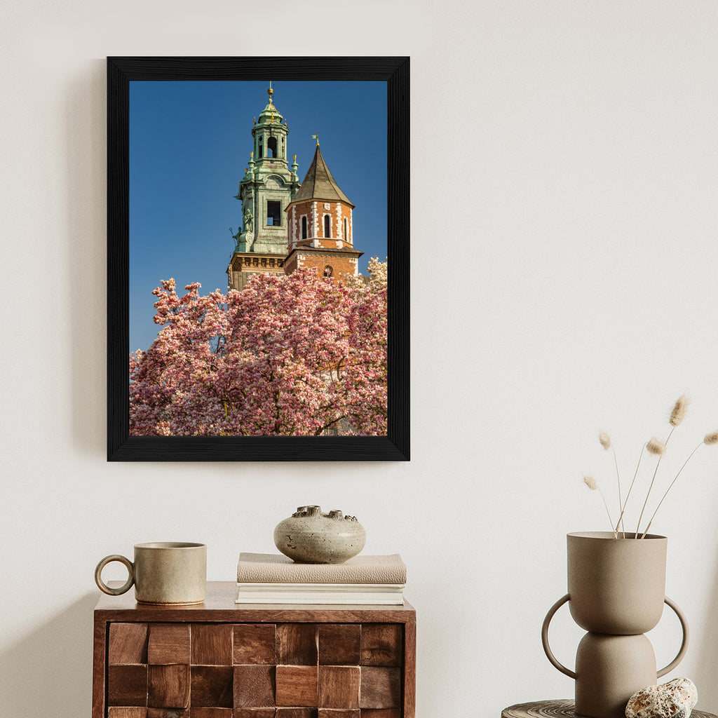 Plakat Katedra Na Wawelu W Krakowie Rama Aluminiowa Kolor Czarny