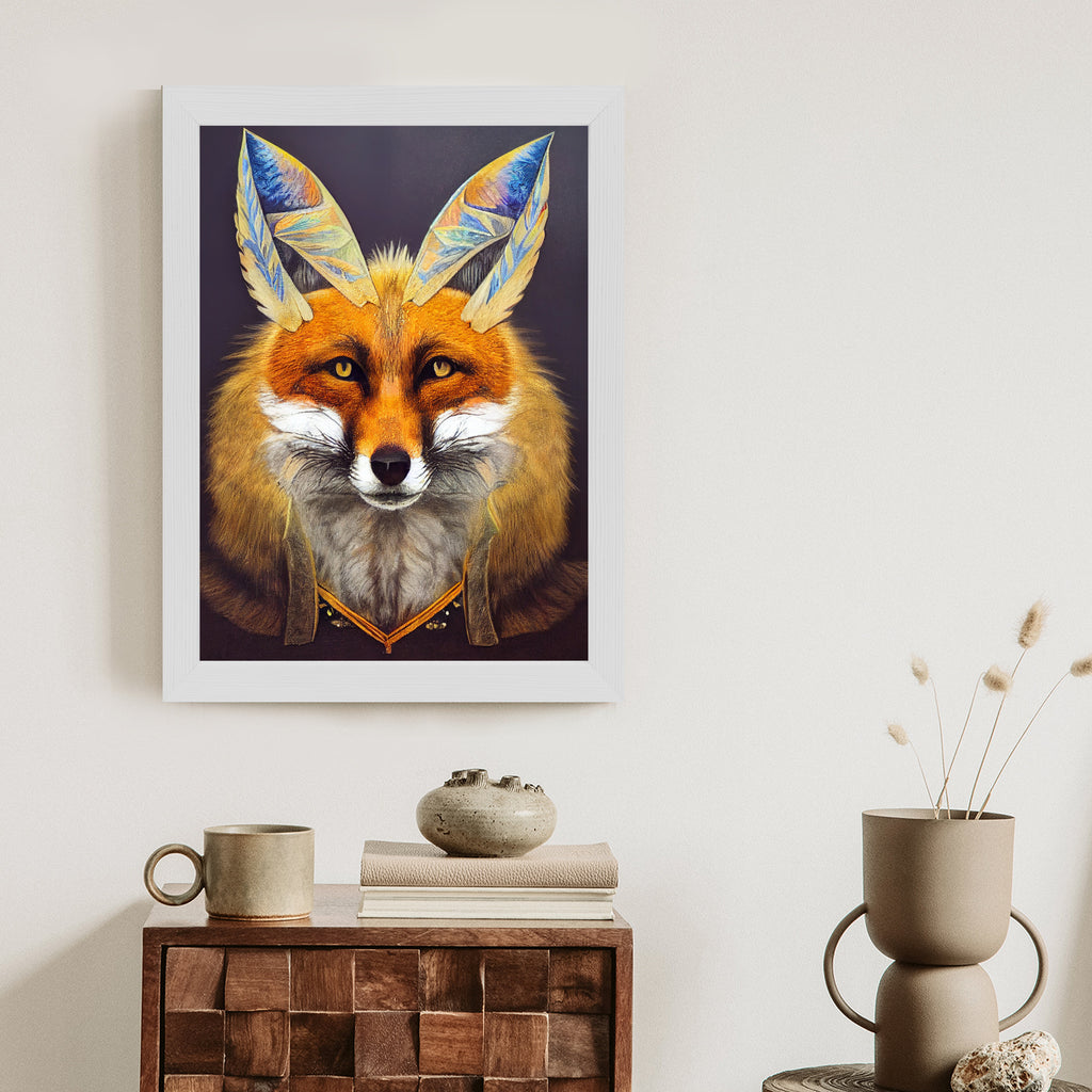 Plakat Portret Lisa Na Ilustracji