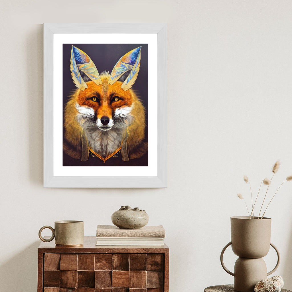 Plakat Portret Lisa Na Ilustracji