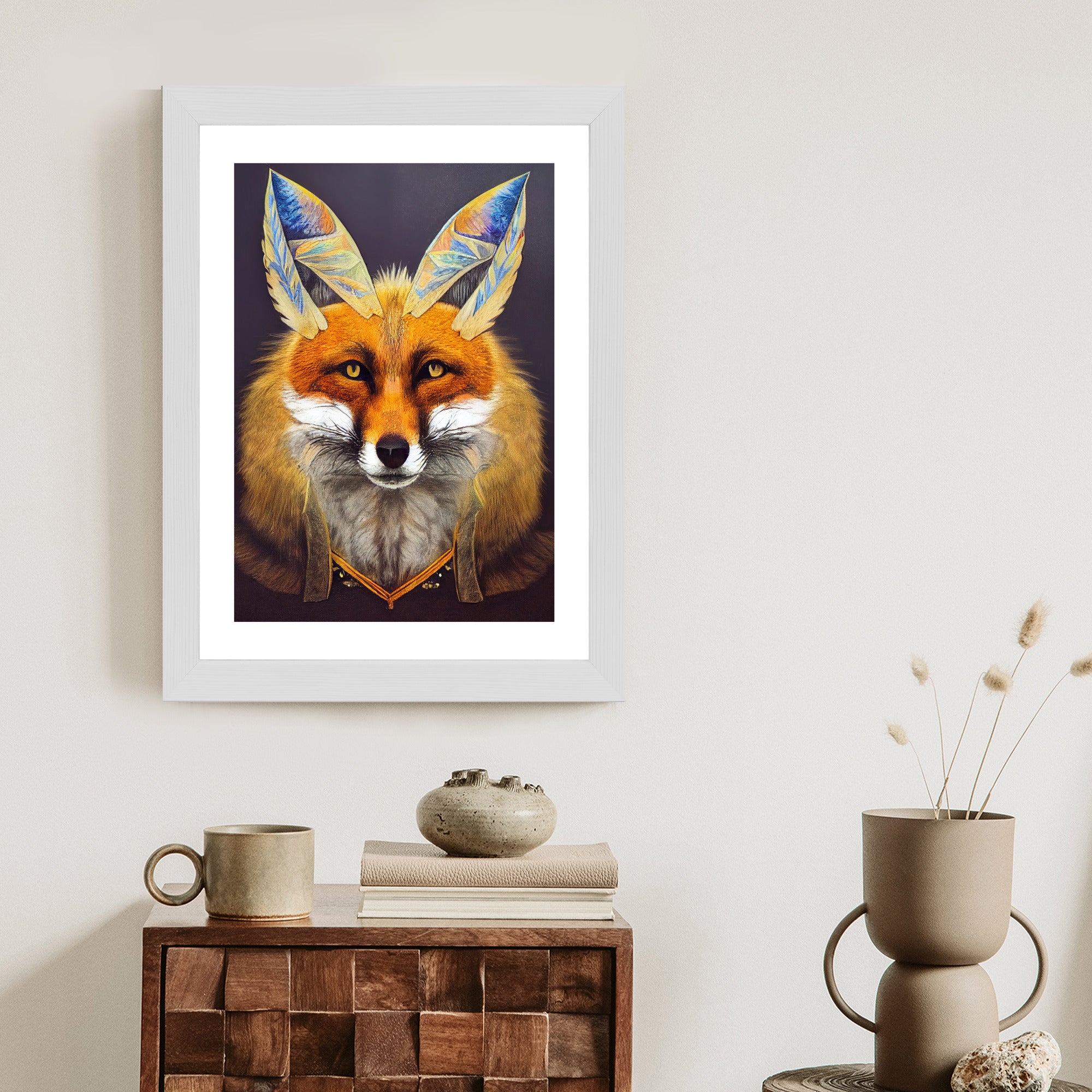 Plakat Portret Lisa Na Ilustracji