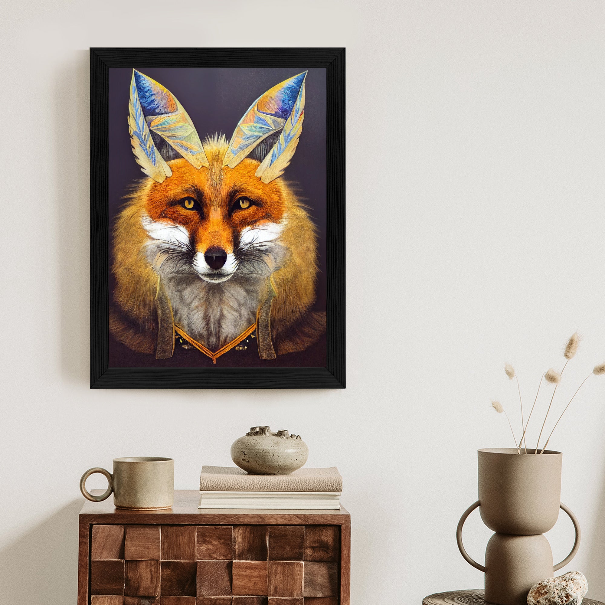 Plakat Portret Lisa Na Ilustracji
