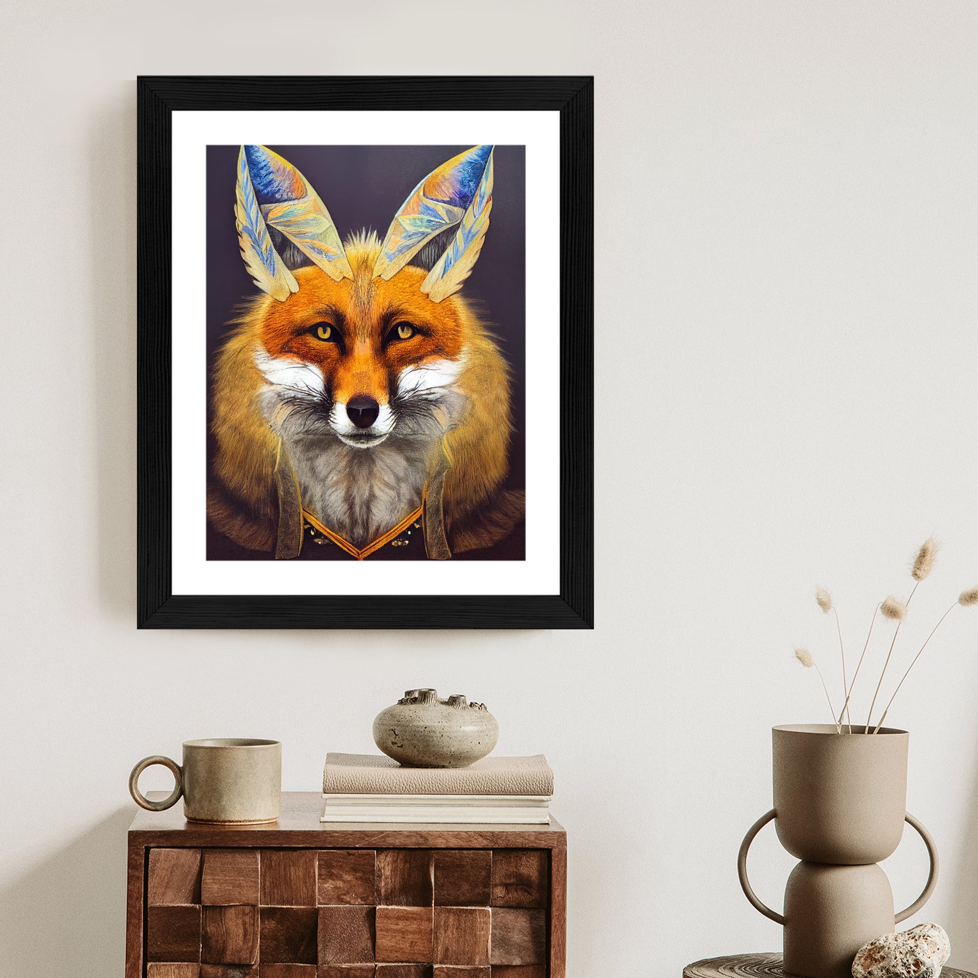Plakat Portret Lisa Na Ilustracji