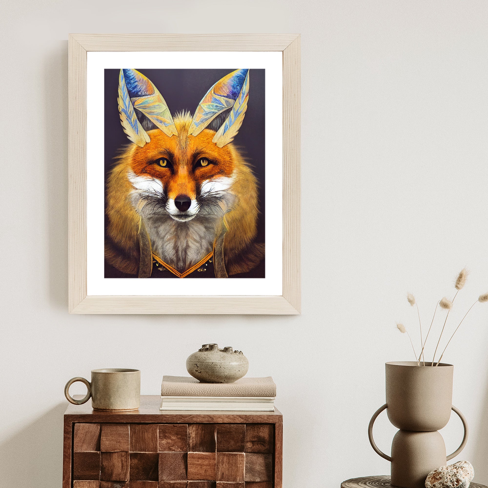 Plakat Portret Lisa Na Ilustracji