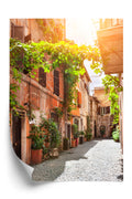 Plakat Klimatyczna Uliczka W Trastevere Rama Aluminiowa Kolor Czarny