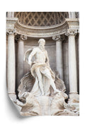 Plakat Architektura Najpiękniejszej Fontanny Di Trevi W Rzymie Rama Aluminiowa Kolor Czarny