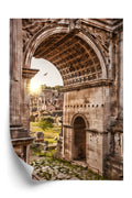 Plakat Architektura Forum Romanum W Rzymie Rama Aluminiowa Kolor Czarny