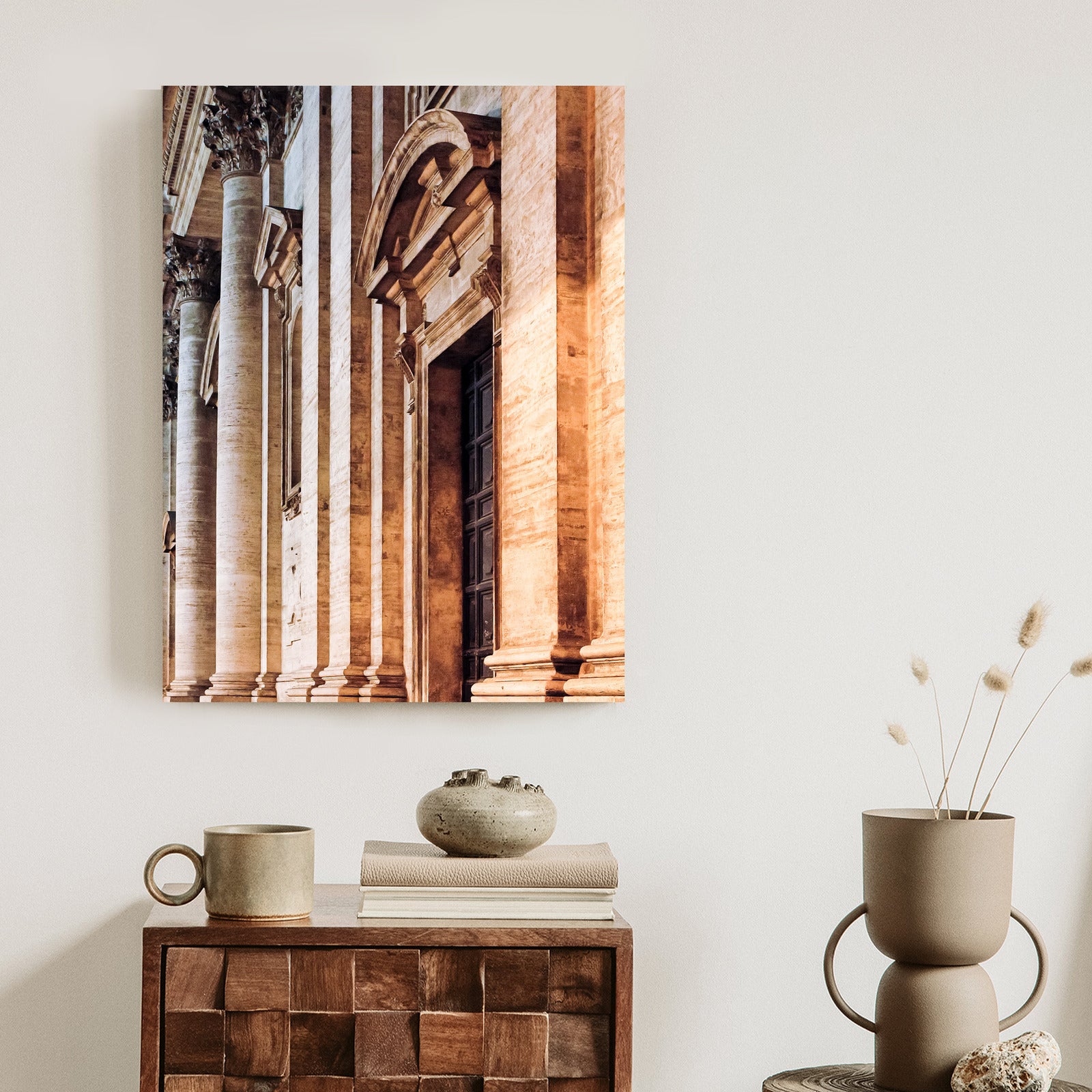 Plakat Kościół Świętego Ignacego Loyoli W Rzymie Architektura Rama Aluminiowa Kolor Czarny
