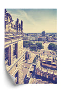 Plakat Warszawa W Stylu Retro Rama Aluminiowa Kolor Czarny