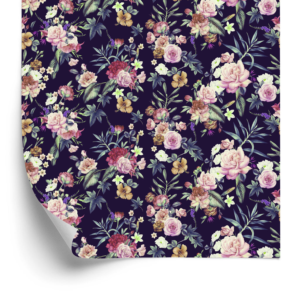 Tapeta Kwiaty W Stylu Vintage
