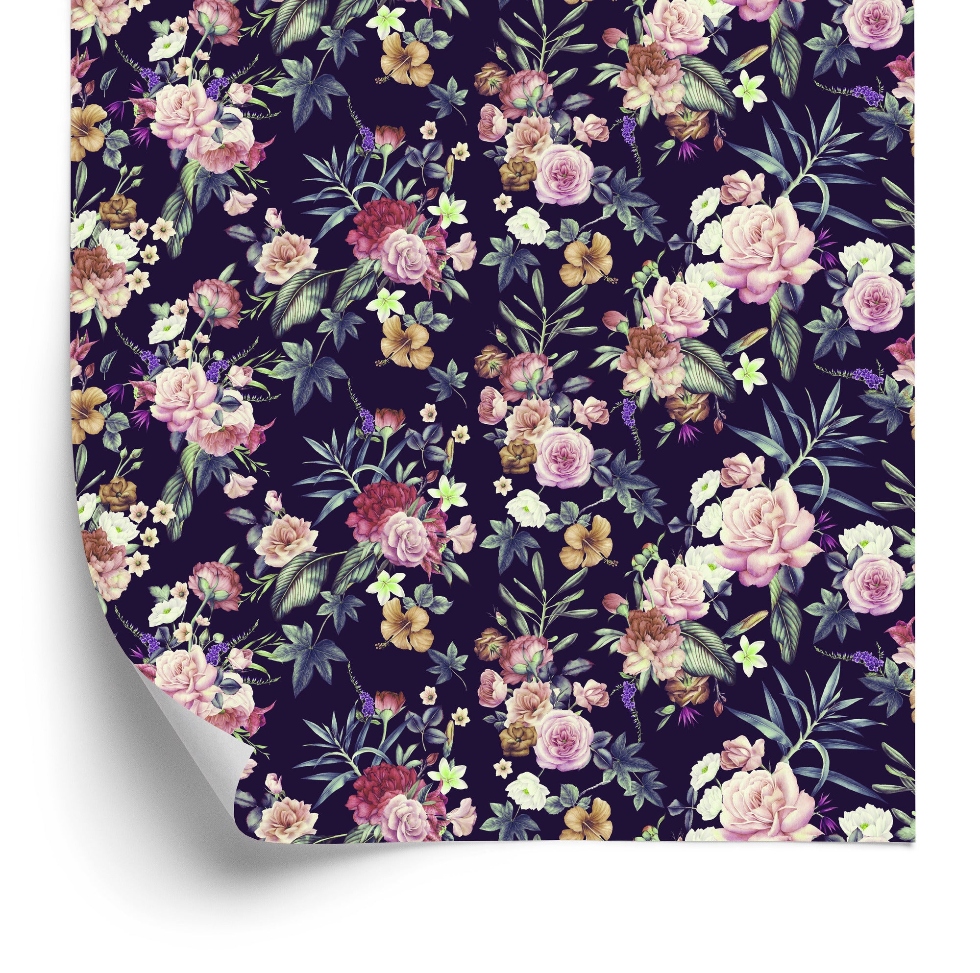 Tapeta Kwiaty W Stylu Vintage