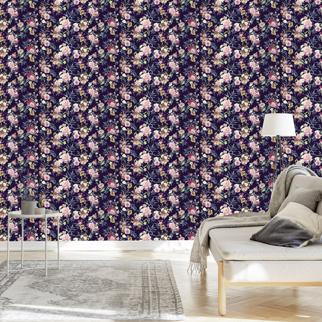 Tapeta Kwiaty W Stylu Vintage