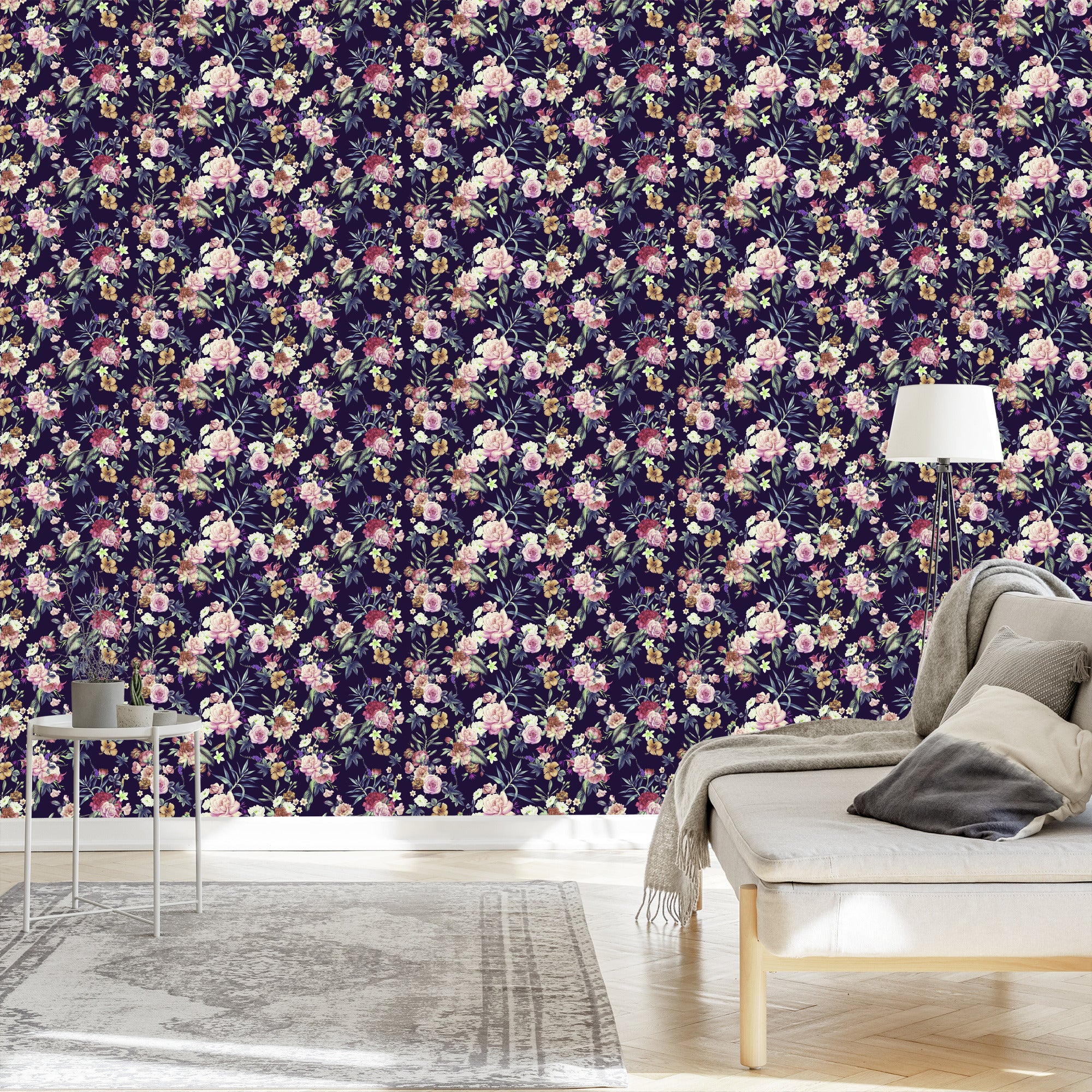 Tapeta Kwiaty W Stylu Vintage