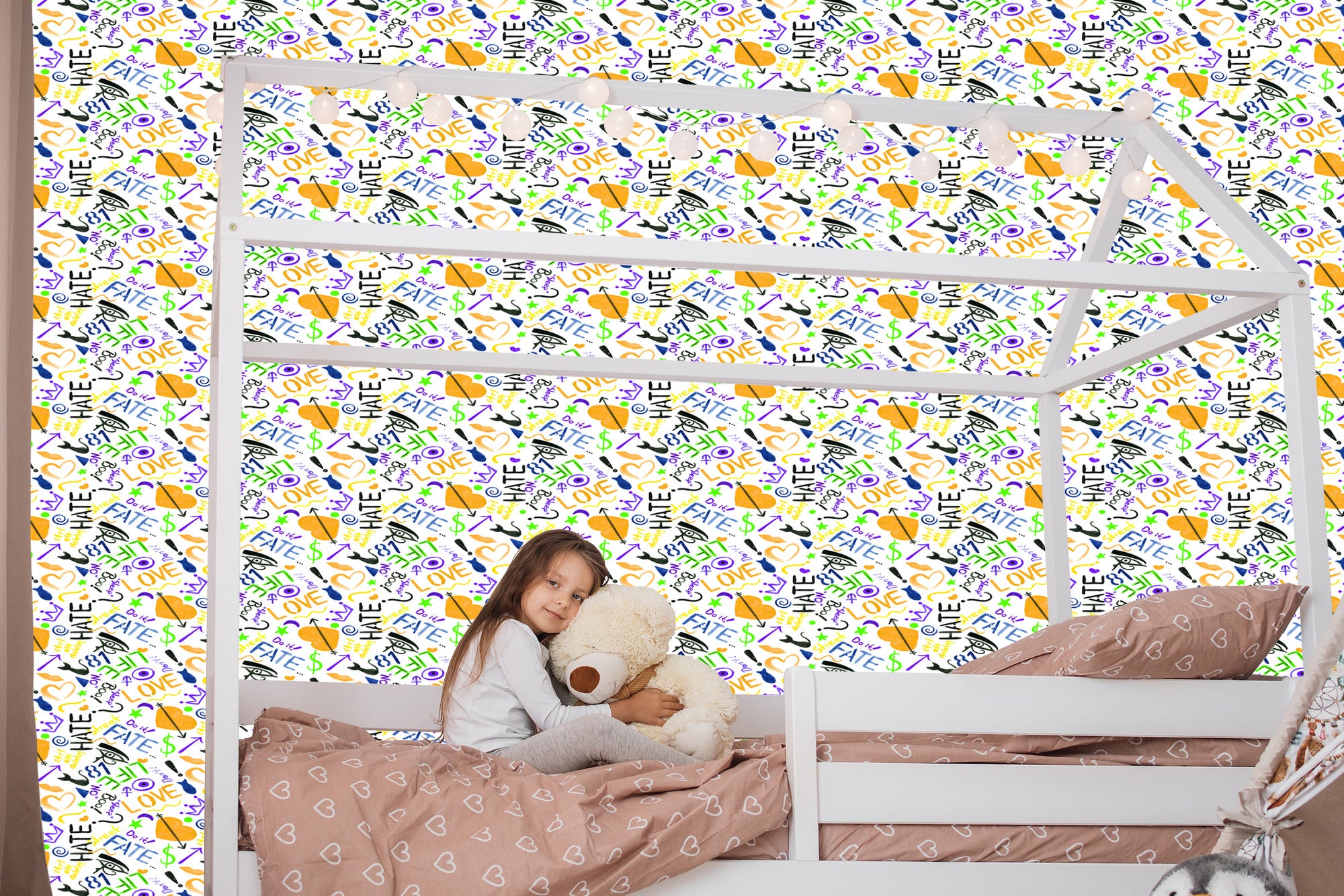 Tapeta Modne Wzory Malowane Akwarelą