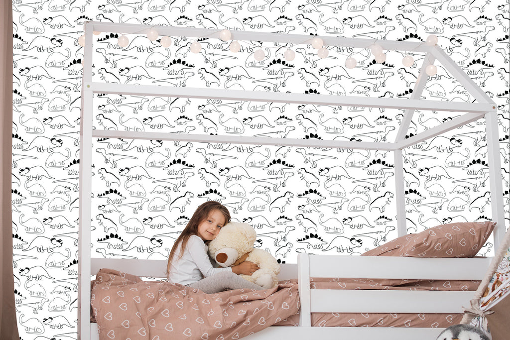 Tapeta Z Dinozaurami, Do Pokoju Dziecka