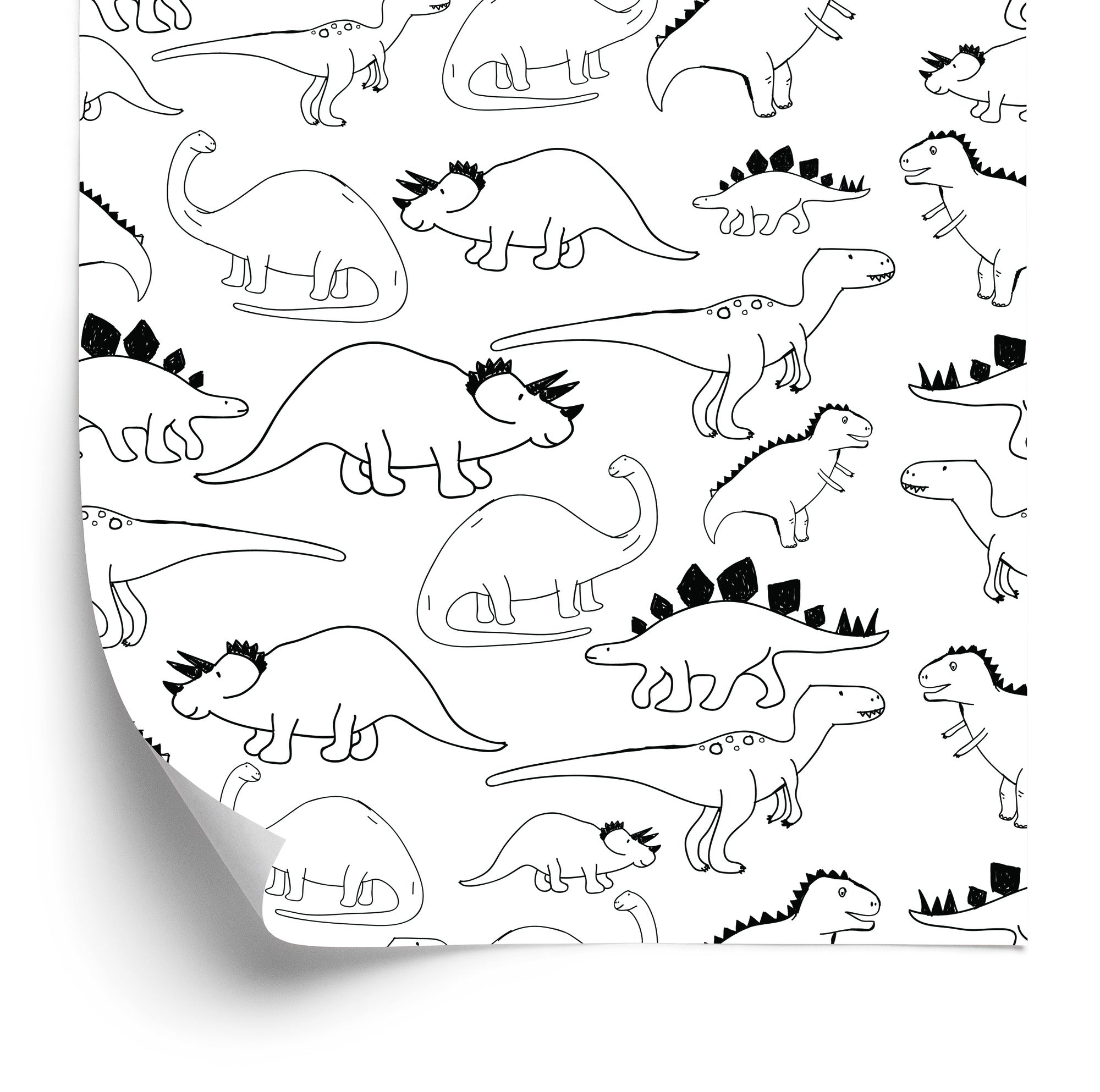 Tapeta Z Dinozaurami, Do Pokoju Dziecka
