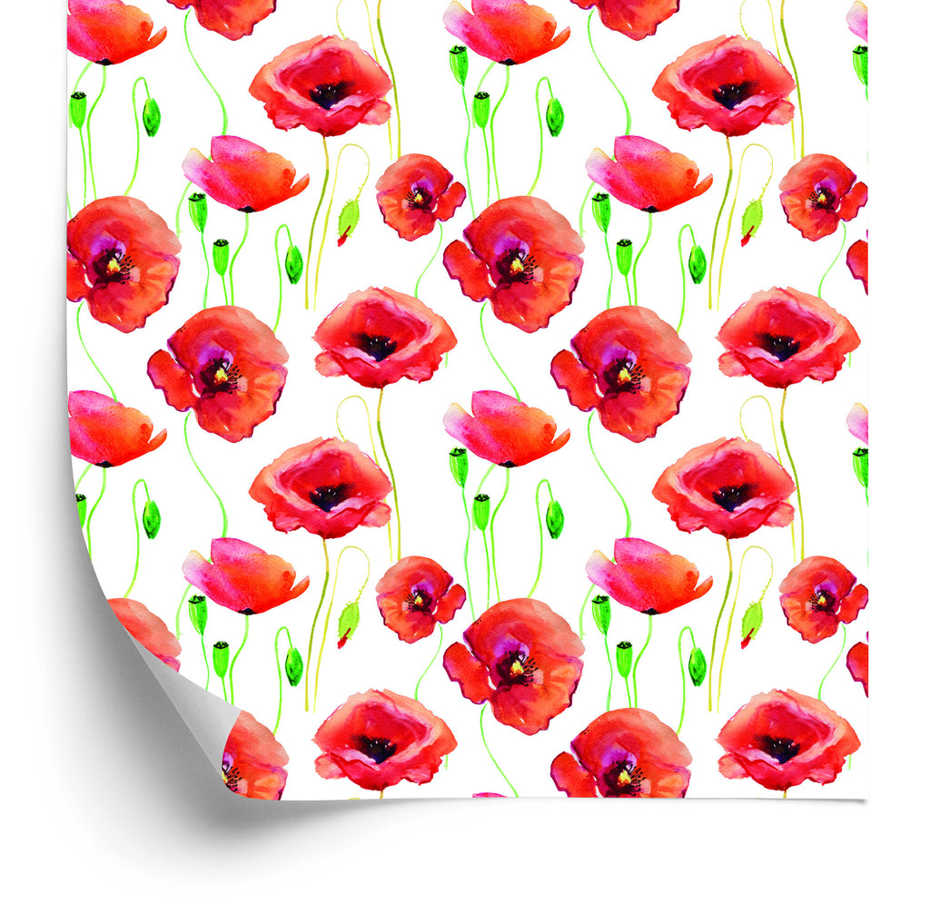 Tapeta Malowane Maki