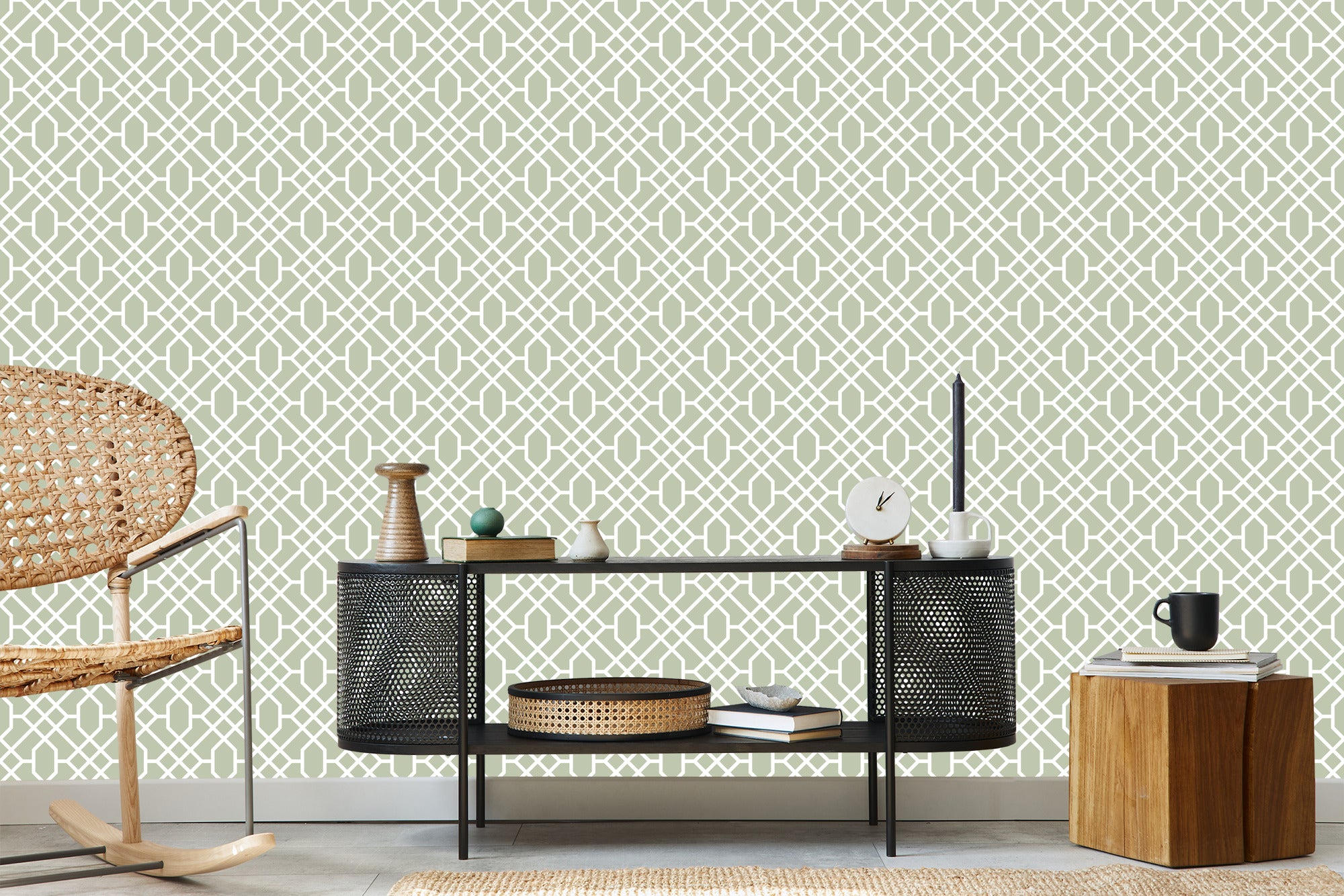 Tapeta Geometryczne Ornamenty
