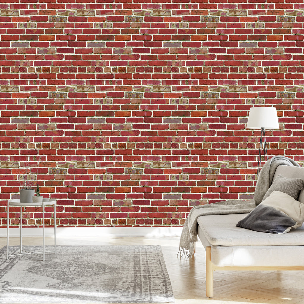 Tapeta Cegła-Mur 3D