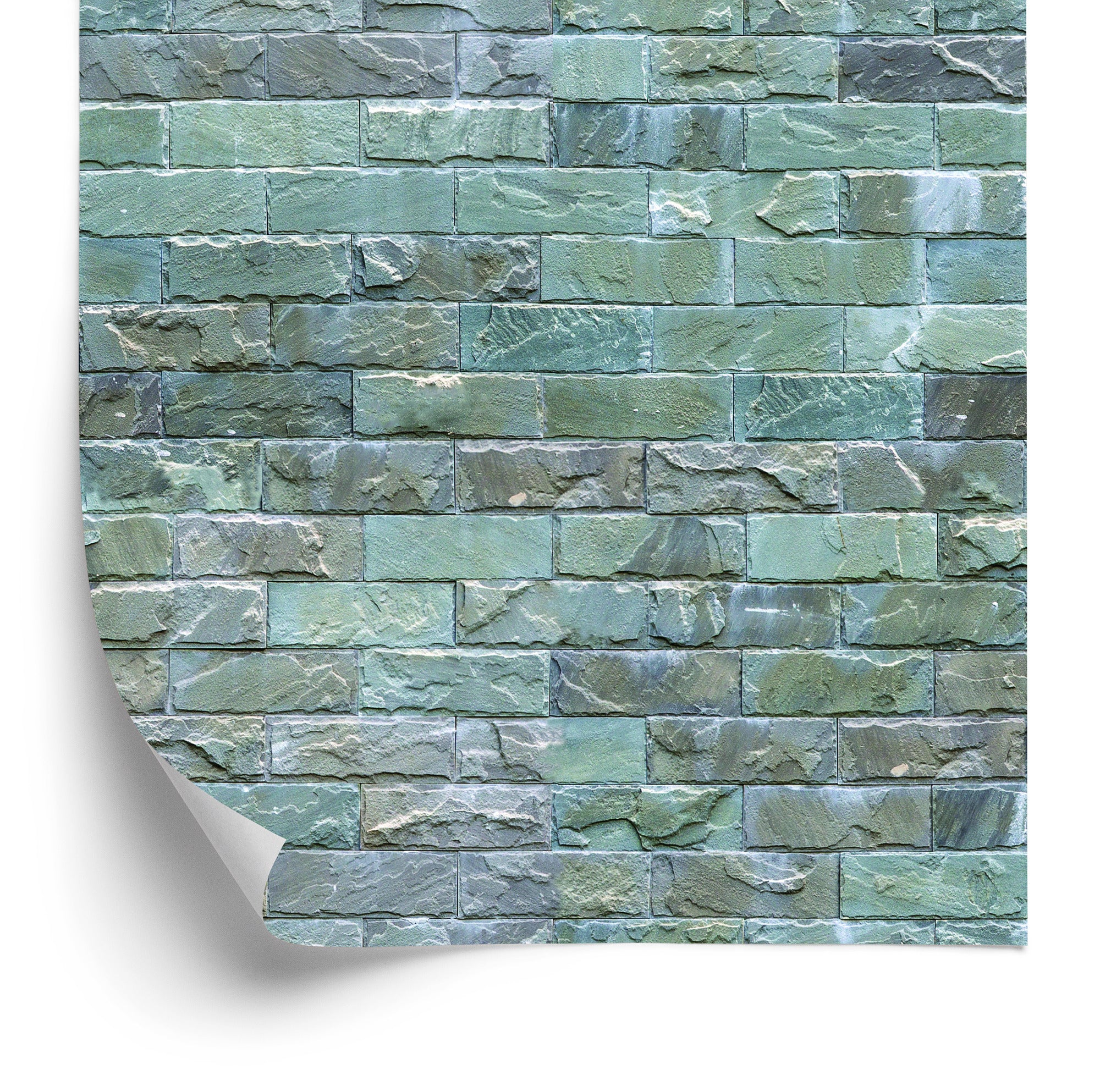 Tapeta Kolorowe Cegły - Efekt 3D
