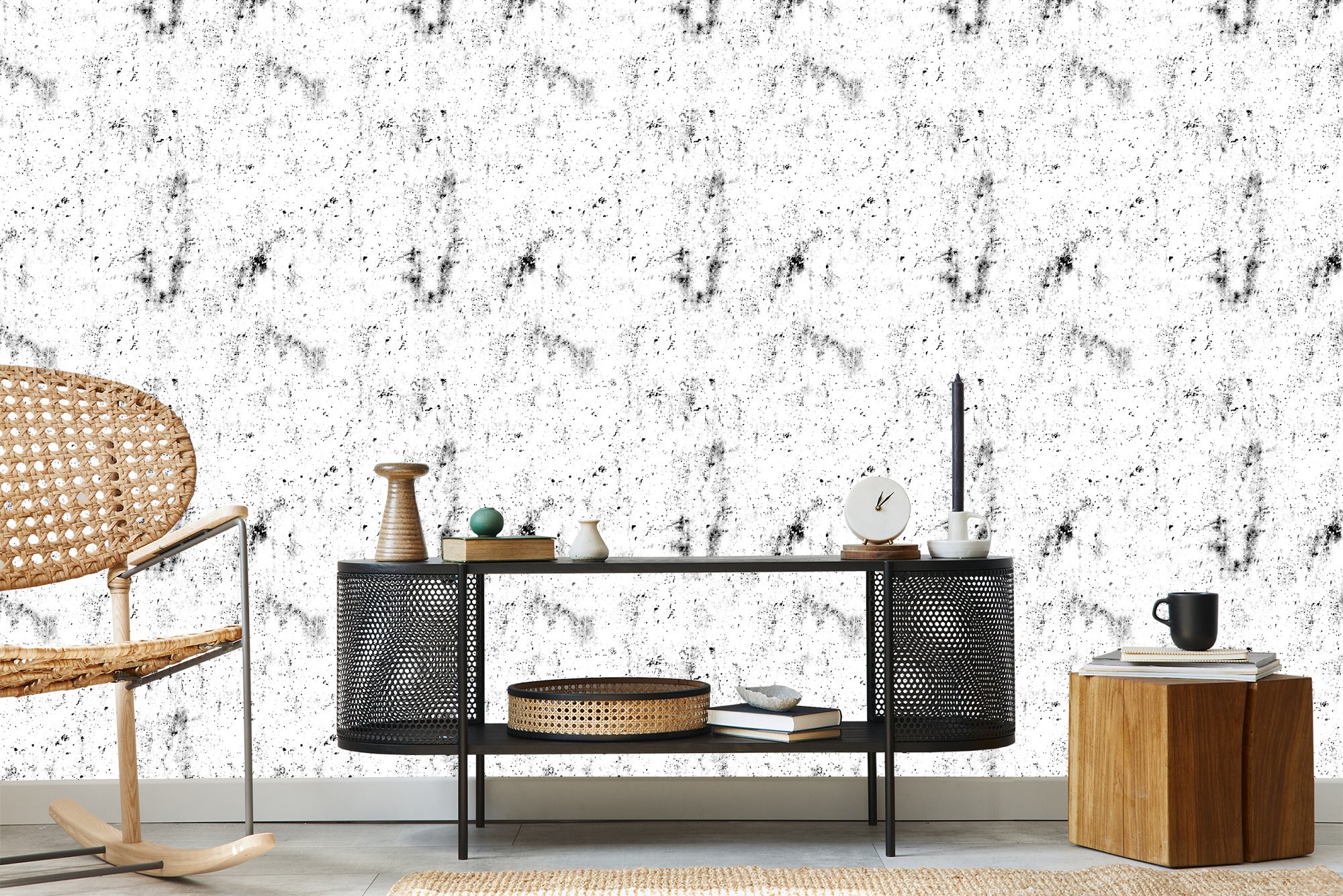 Tapeta Stary Brudny Beton