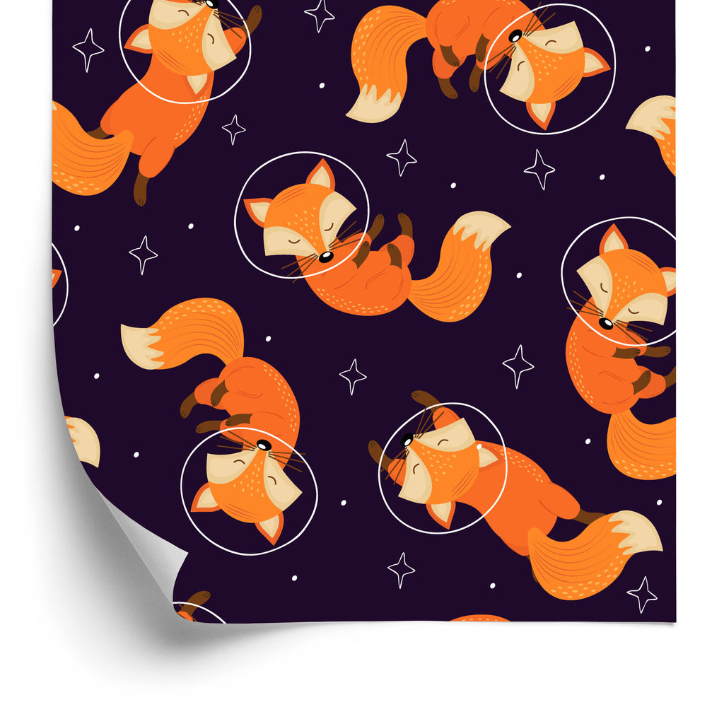 Tapeta Lisy Astronauci