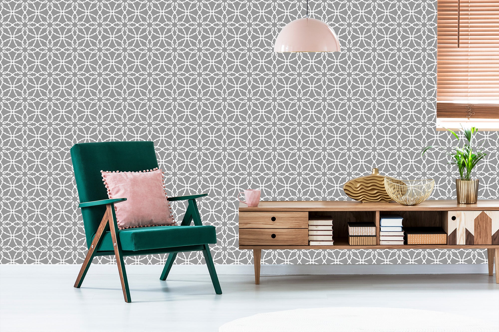 Tapeta Ornamenty W Stylu Gotyckim
