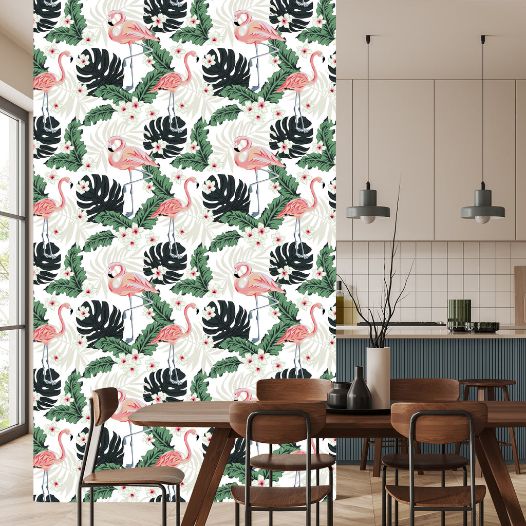 Tapeta – Flamingi