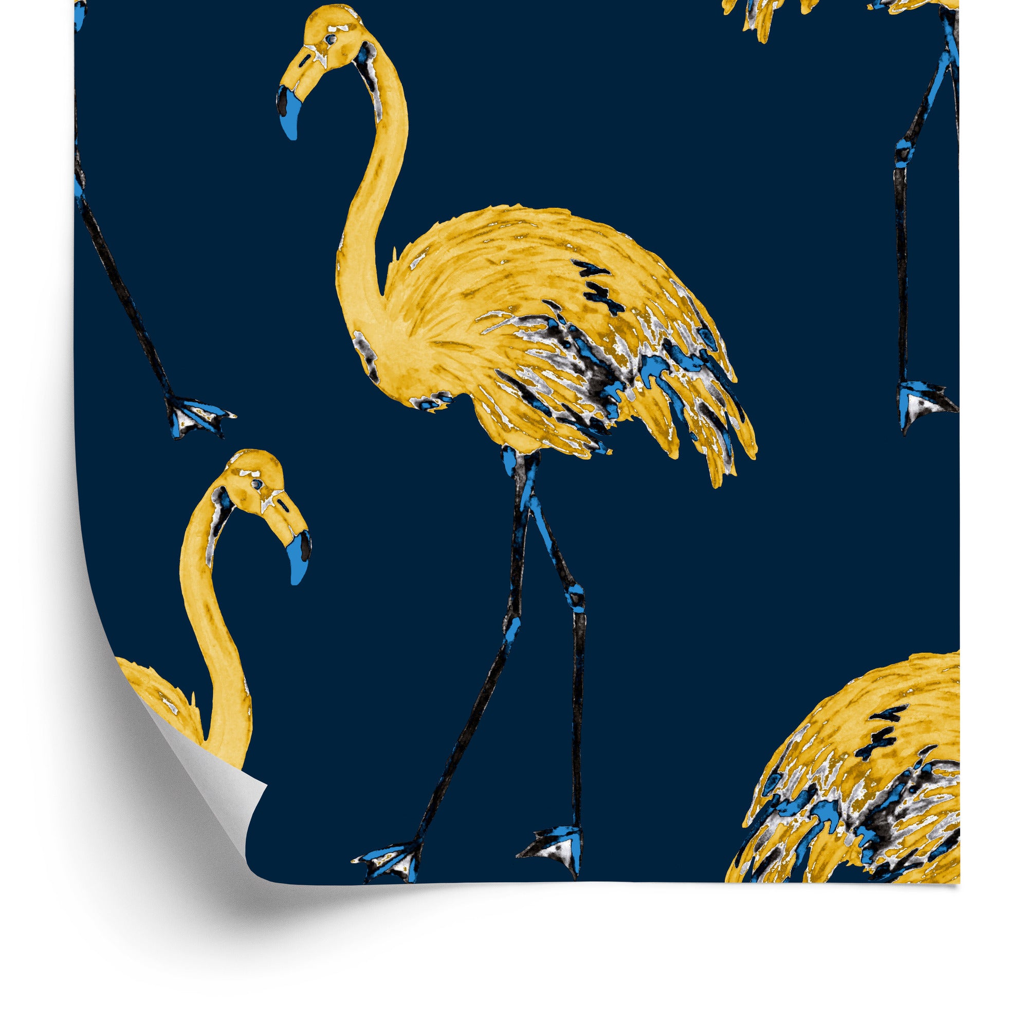Tapeta – Flamingi Jak Malowane