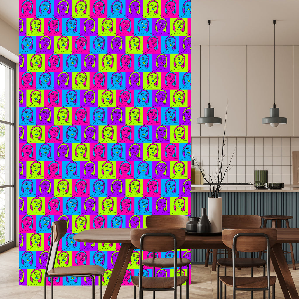 Tapeta Portrety W Stylu Pop-Art