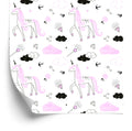 Tapeta Dla Dziewczynek Jednorożce Chmurki Diamenty