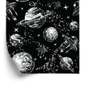 Tapeta Statki Kosmiczne Pośród Planet