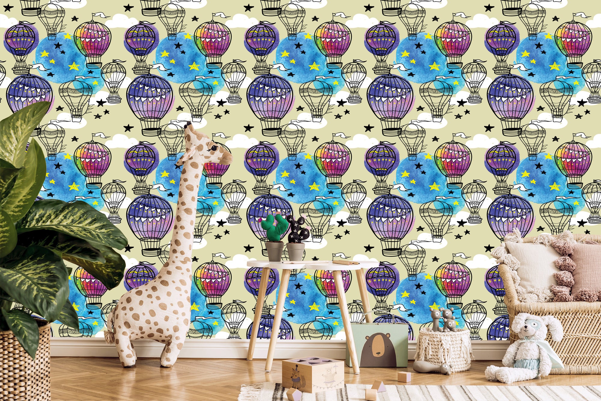 Tapeta Balony Pojazdy