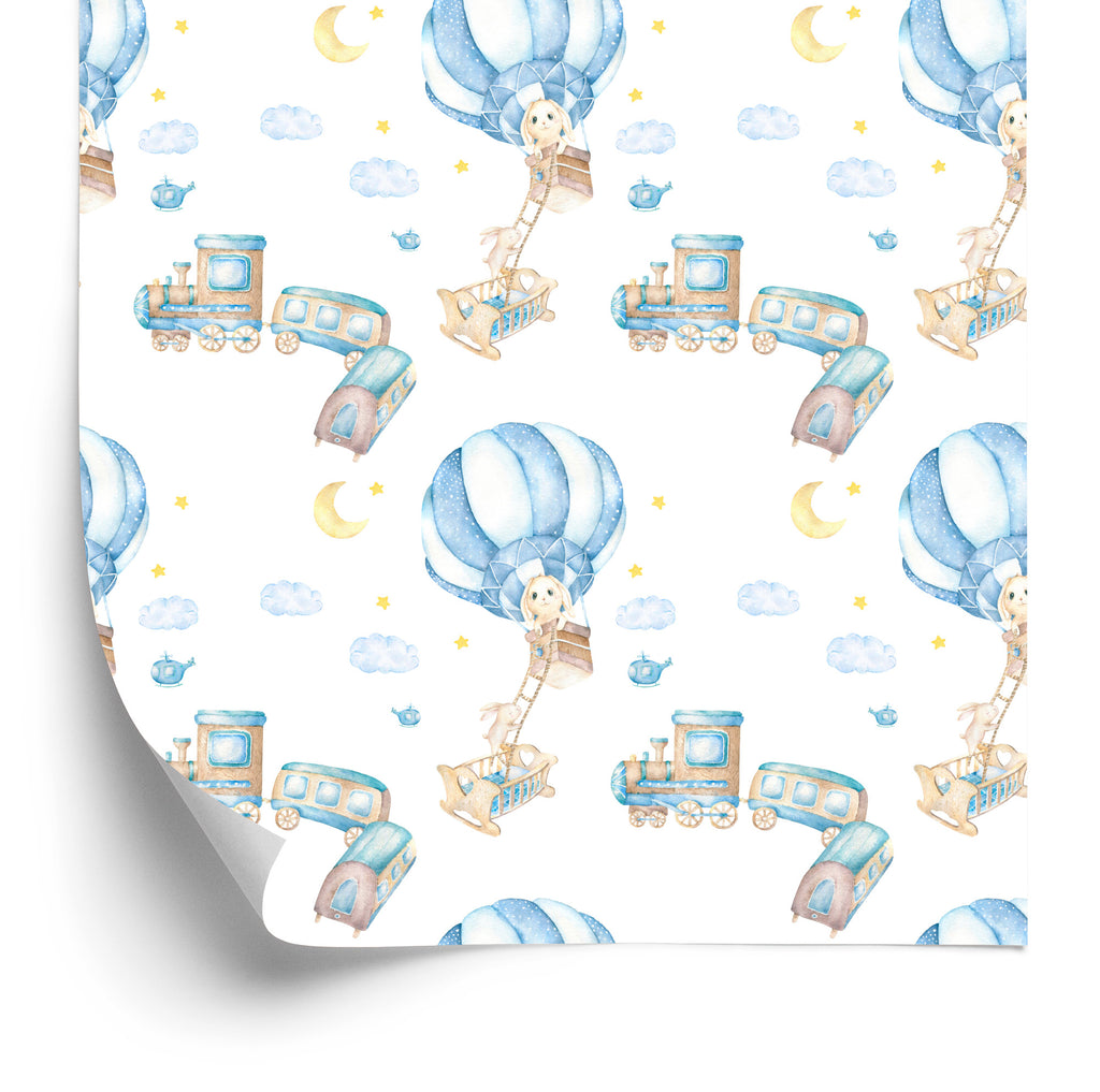 Tapeta Balony Nocą