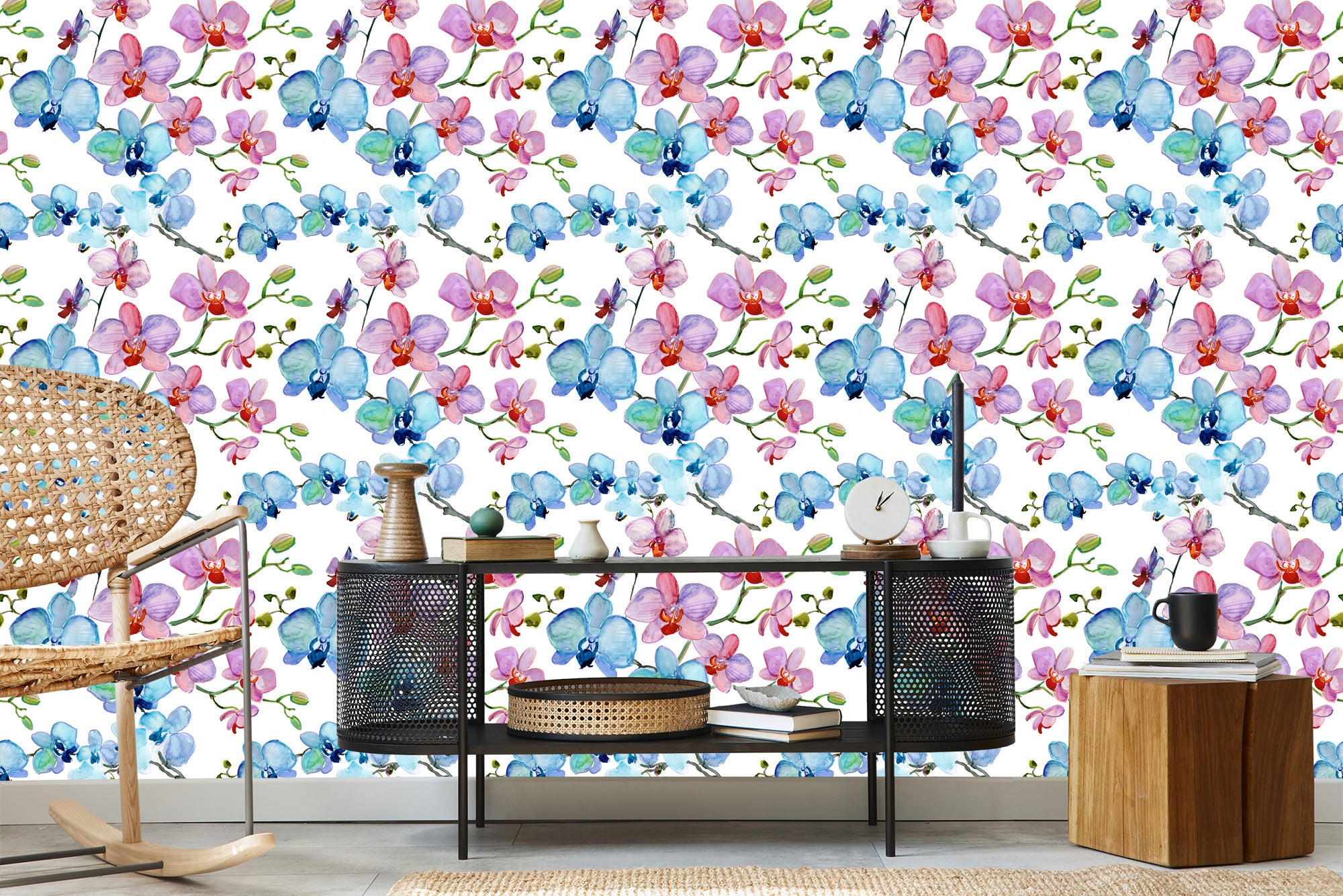 Tapeta Do Salonu Orchidea Kwiaty Natura Storczyki