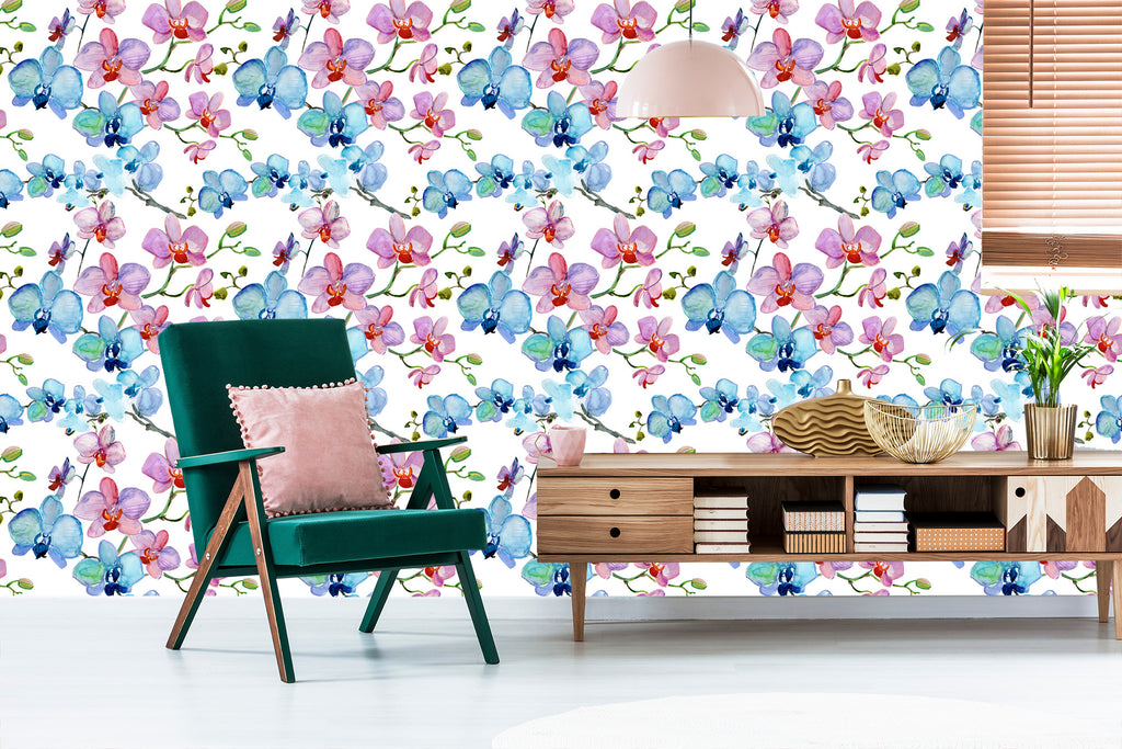 Tapeta Do Salonu Orchidea Kwiaty Natura Storczyki