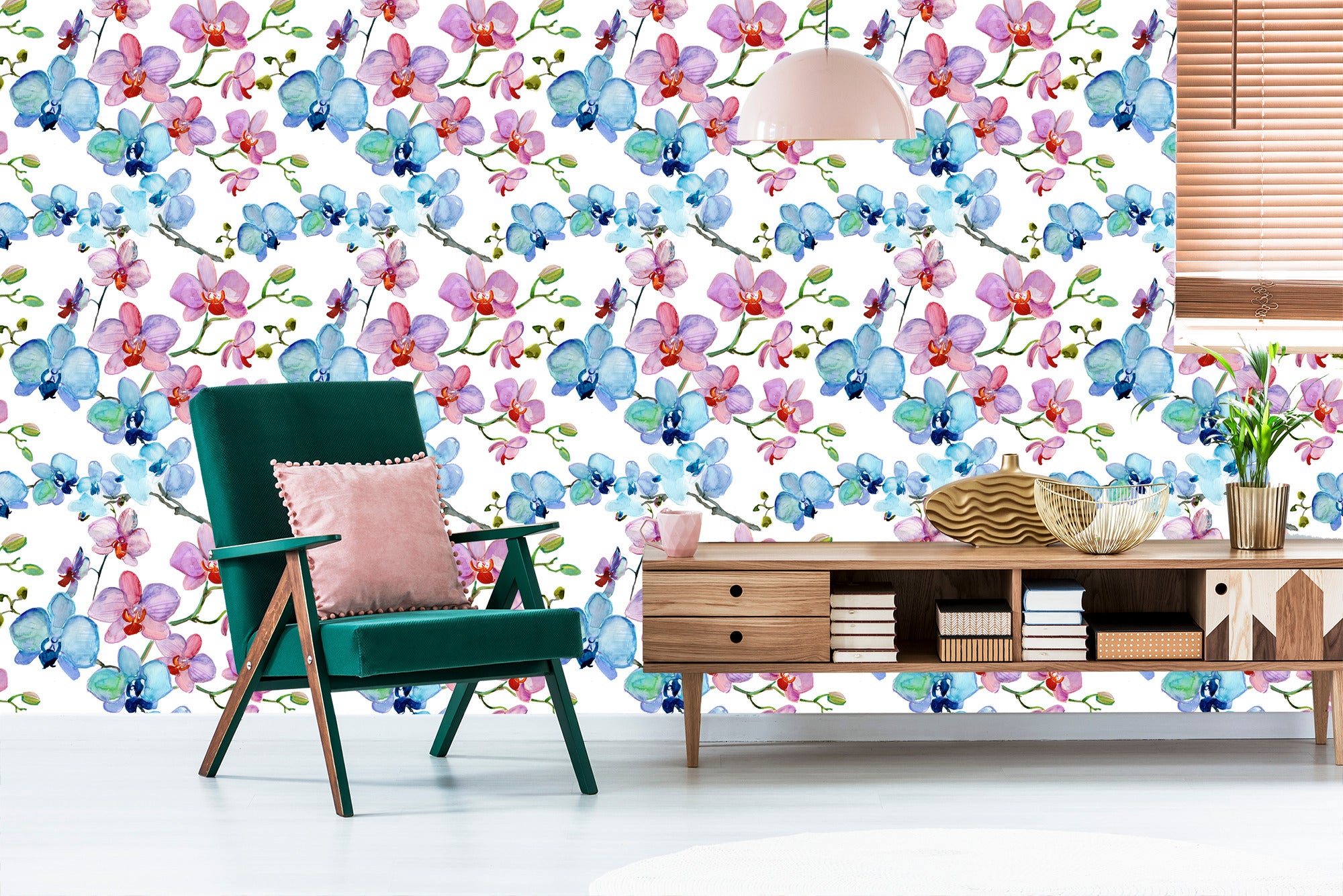 Tapeta Do Salonu Orchidea Kwiaty Natura Storczyki