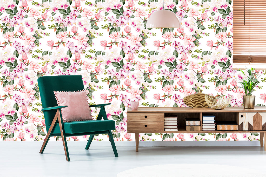 Tapeta Orchidea Storczyk Kwiaty Przyroda Do Salonu