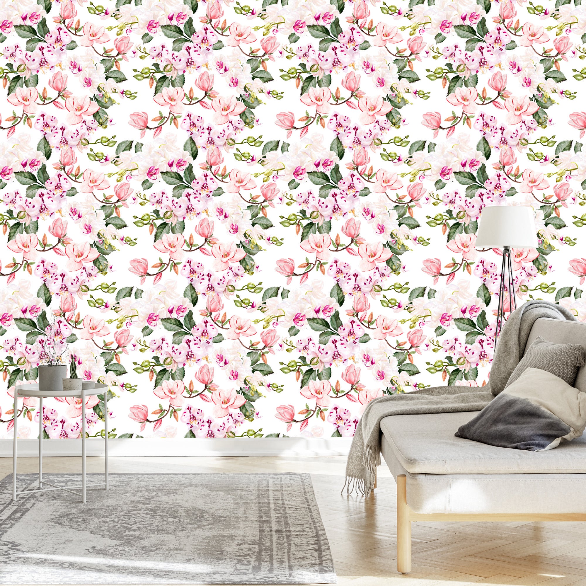 Tapeta Orchidea Storczyk Kwiaty Przyroda Do Salonu