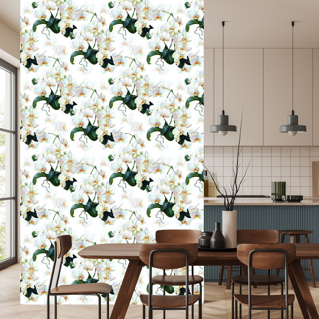 Tapeta Do Sypialni Egzotyczne Storczyki Orchidee