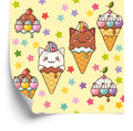 Tapeta Kocie Lody