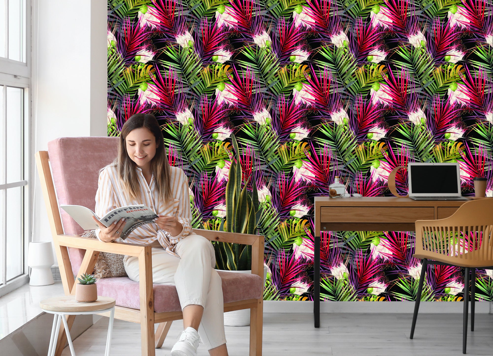 Tapeta Kolorowe Rośliny