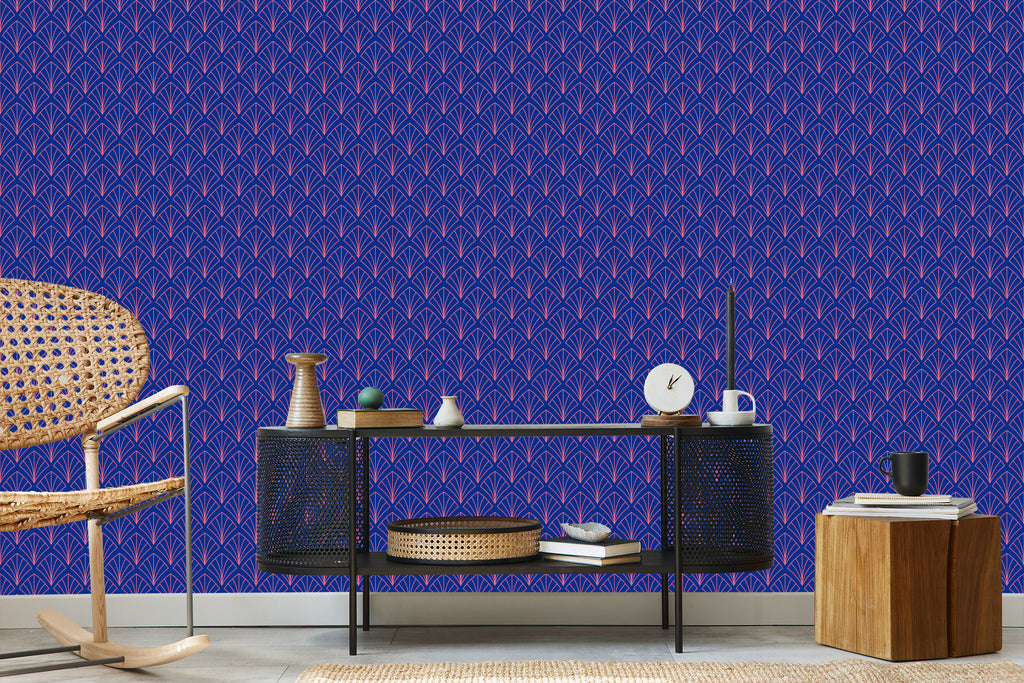 Tapeta Geometryczna W Stylu Art Deco