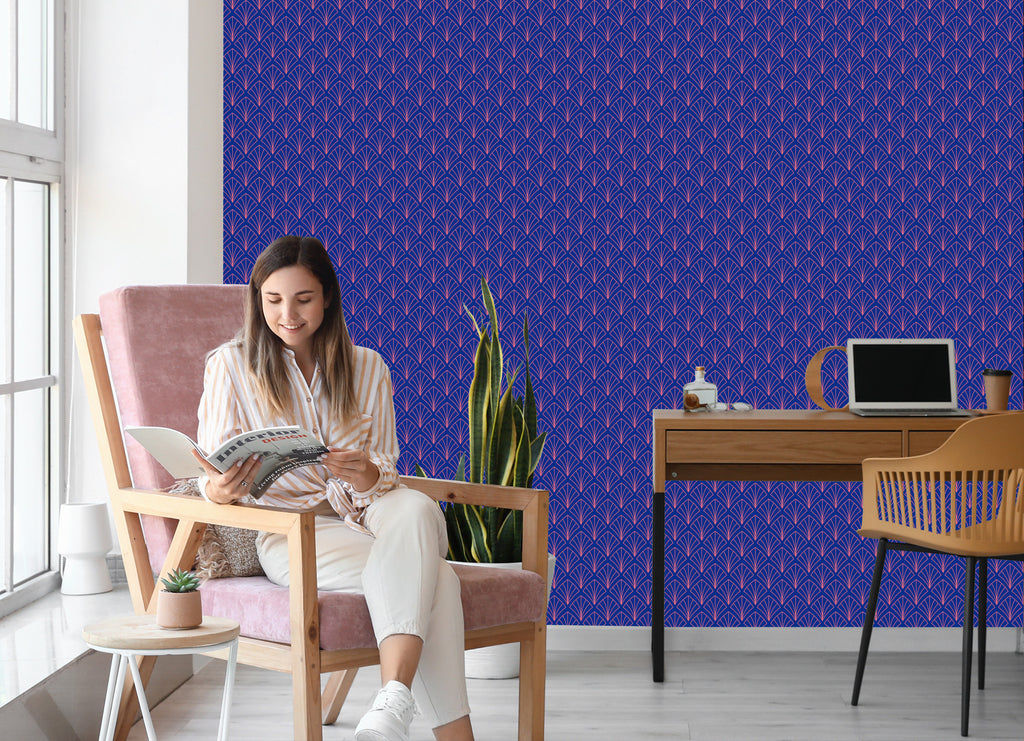 Tapeta Geometryczna W Stylu Art Deco