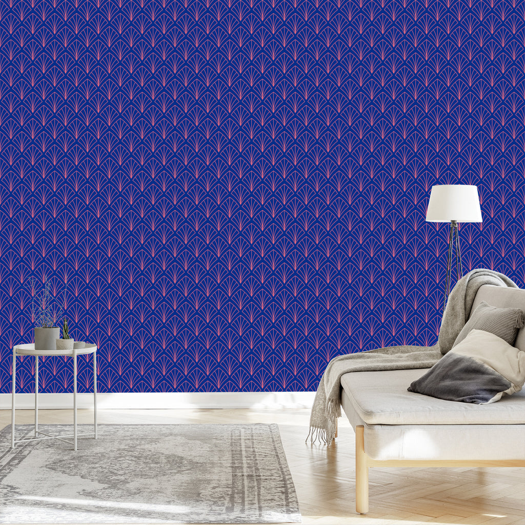 Tapeta Geometryczna W Stylu Art Deco