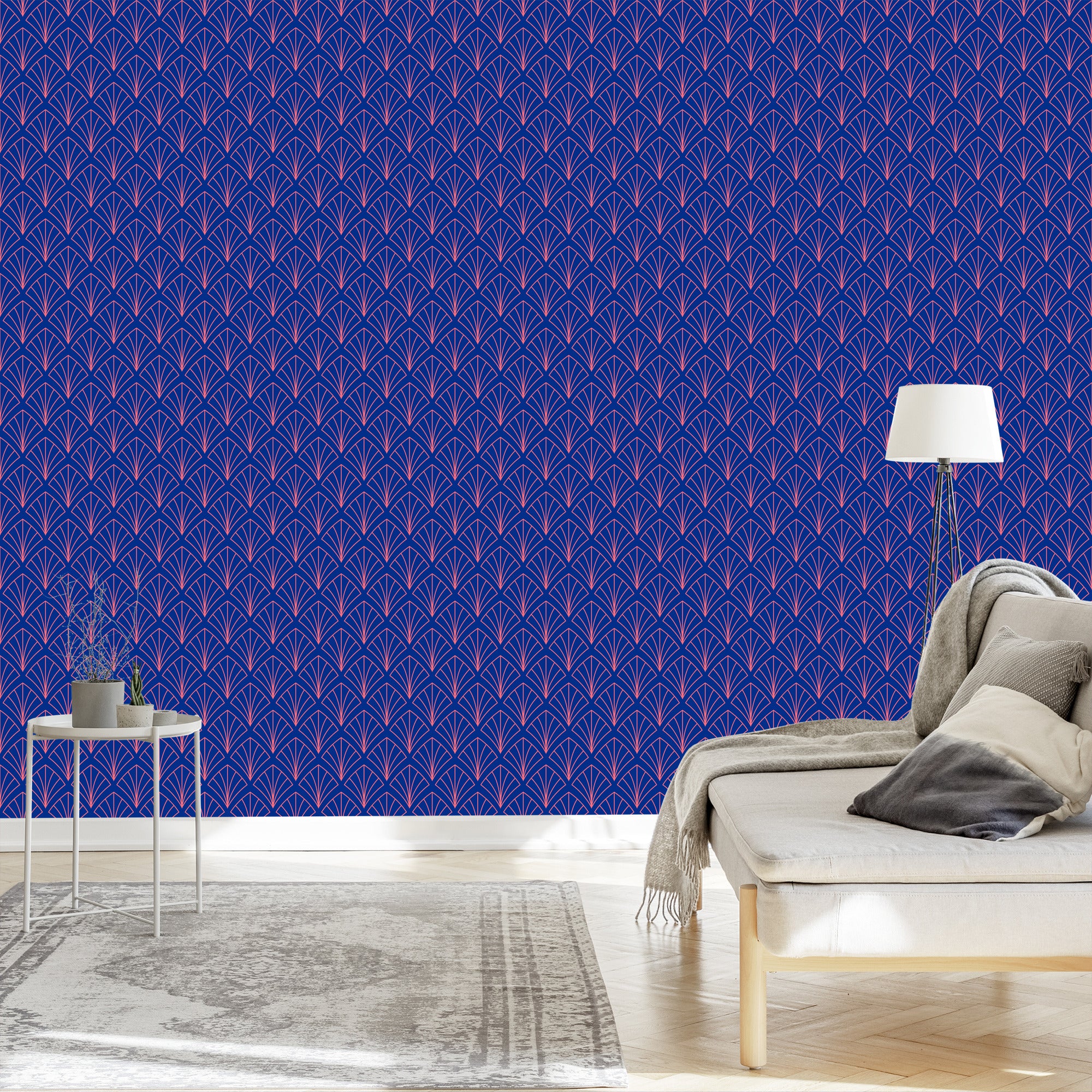Tapeta Geometryczna W Stylu Art Deco