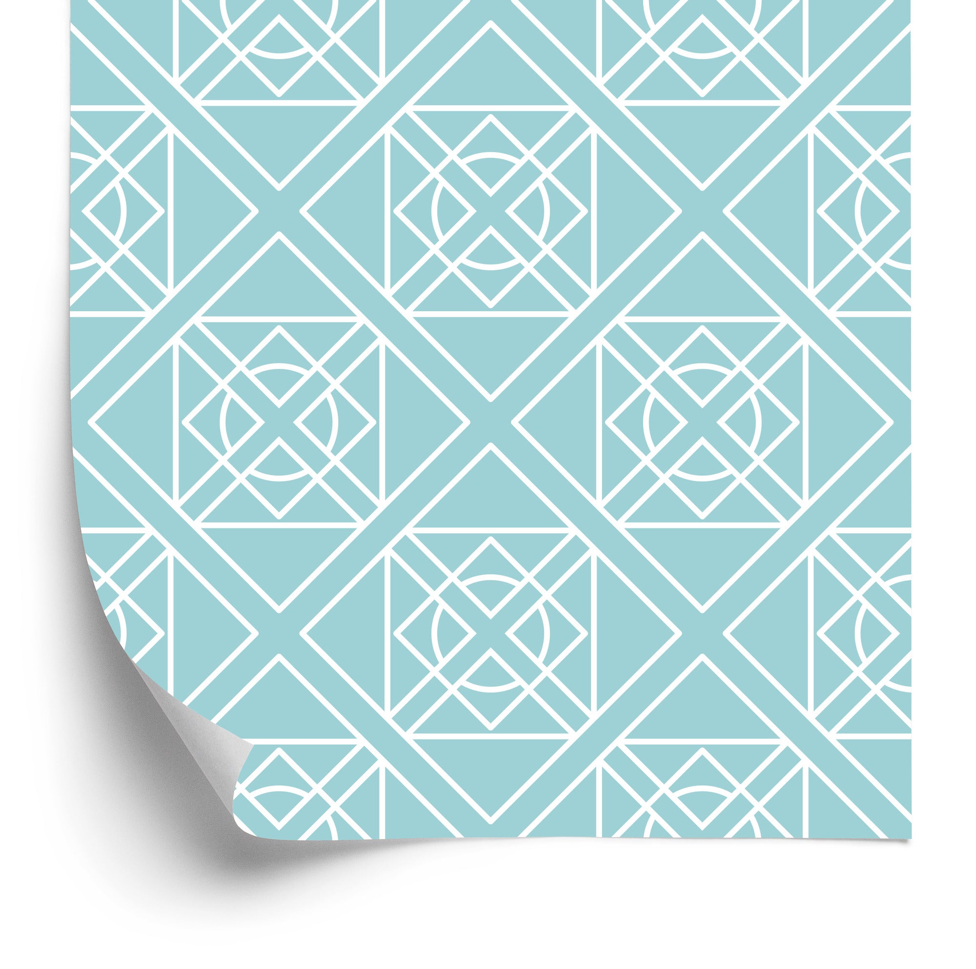 Tapeta Modernistyczne Geometryczne Ornamenty