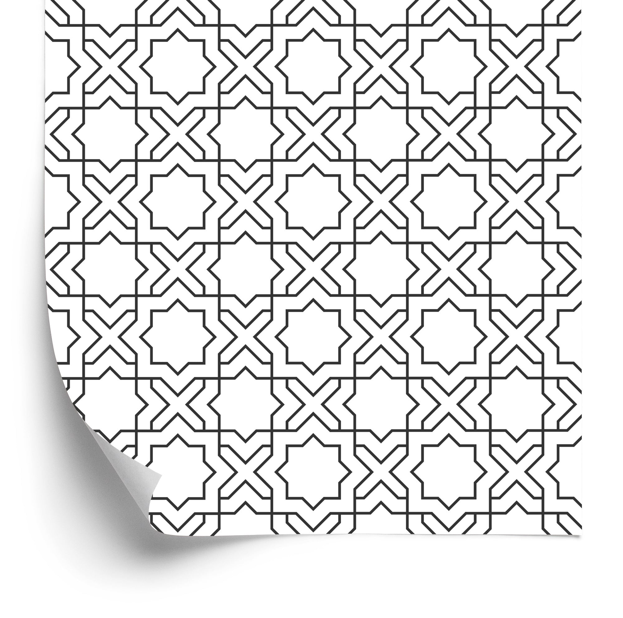 Tapeta Geometryczna - Orientalny Wzór