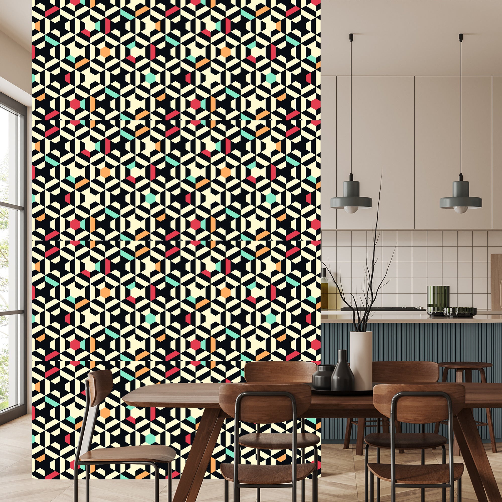 Tapeta Geometryczna Abstrakcja