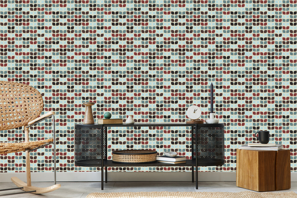 Tapeta Geometryczne Wzory Retro